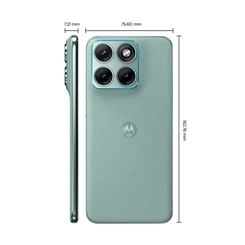 Smartphone Motorola Edge 70 Fusion 256GB 8GB RAM tela 6,8" Câmera 50MP OIS + 13MP e selfie 32MP Verde Claro