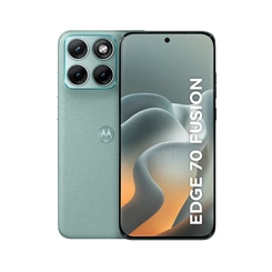 Smartphone Motorola Edge 70 Fusion 256GB 8GB RAM tela 6,8" Câmera 50MP OIS + 13MP e selfie 32MP Verde Claro