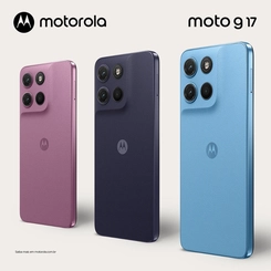 Smartphone Motorola G17 128GB 4GB RAM Tela 6.7" Câmera 50MP + 5MP e Selfie 32MP Roxo