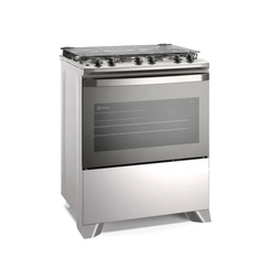 Fogão 5 Bocas Mesa Inox Tripla Chama Electrolux Efficient FE5IG Prata Bivolt