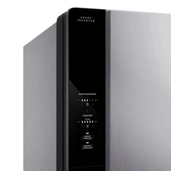 Geladeira Frost Free 2 Portas 500L Brastemp BRE66AK Inox Bivolt