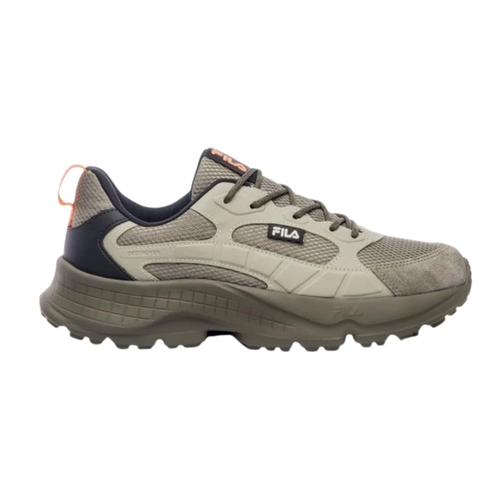 Tênis Masculino Fila Destroyer Cinza/Verde Oliva
