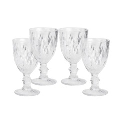 Conjunto de Taças 4 Peças 340ml Fratelli 319074 Vidro