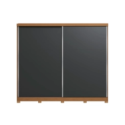 Guarda-Roupa 2 Portas Kappesberg CB03T583 Canela/Grafite SE