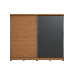 Guarda-Roupa 2 Portas Kappesberg CB03T583 Canela/Grafite SE