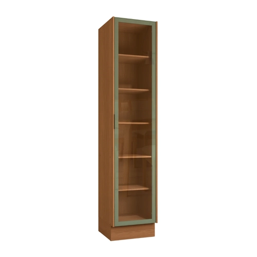 Paneleiro 50cm 1 Porta Linna Kappesberg T628 Canela/Verde Pistache SE