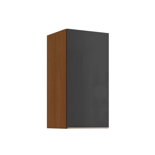 Aéreo 40cm 1 Porta Vibra Kappesberg T642 Canela/Grafite Super Brilho SE