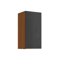 Aéreo 40cm 1 Porta Vibra Kappesberg T642 Canela/Grafite Super Brilho SE