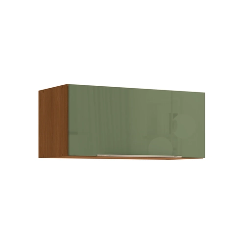 Aéreo 1 Porta 80cm Kappesberg Vibra T653 Canela/Verde Pistache Super Brilho SE