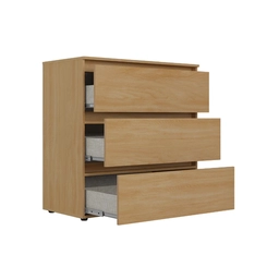 Cômoda 3 Gavetas THB Condessa 5928 Nogal SE
