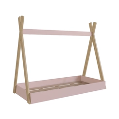 Cama Cabana Montessoriana Completa Móveis CCM003 Itapuã/Rosa SE