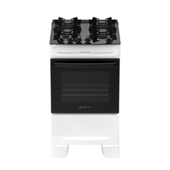 Fogão 4 Bocas Atlas Mônaco Top Glass 300002016 Branco Bivolt