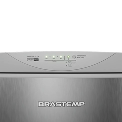 Freezer Vertical 1 Porta Frost Free 276L Brastemp BVR28PKBNA Inox