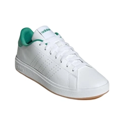 Tênis Adidas Masculino Advantage Base 2.0 Branco e Verde