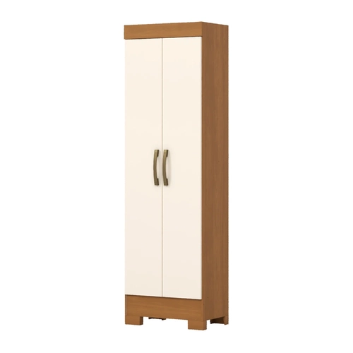 Sapateira Multiuso 2 Portas Henn B387-221 Cinamomo/Off White SE