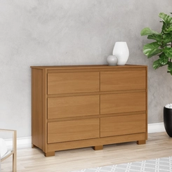 Cômoda 6 Gavetas Ravenna Henn D737-214 Cinamomo SE