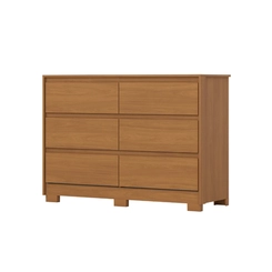 Cômoda 6 Gavetas Ravenna Henn D737-214 Cinamomo SE
