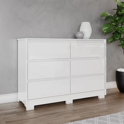 Cômoda 6 Gavetas Ravenna Henn D737-10 Branco SE