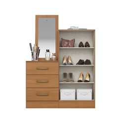 Cômoda 2 Portas 3 Gavetas Briz Henn B700-214 Cinamomo SE
