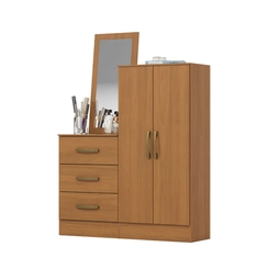 Cômoda 2 Portas 3 Gavetas Briz Henn B700-214 Cinamomo SE