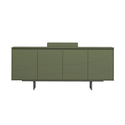 Cristaleira 4 Portas Artely Serra 004759 Verde Menta SE