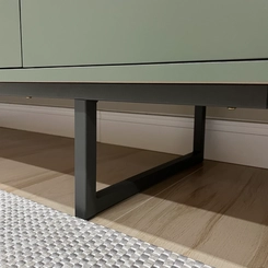 Cristaleira 4 Portas Artely Serra 004759 Verde Menta SE