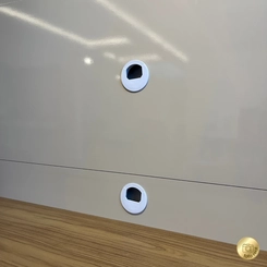 Painel para TV até 75'' Artely Lumiere 004790 Carvalho/Off White SE