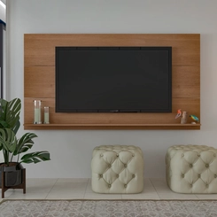 Painel para TV até 60'' Artely Slim 004744 Cinamomo SE