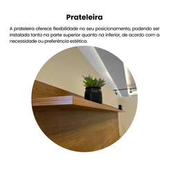 Painel para TV até 60'' Artely Slim 004744 Cinamomo SE