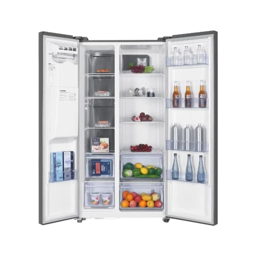 Geladeira 2 Portas Side by Side Inverter 516L TCL C516SBIMN1 Inox