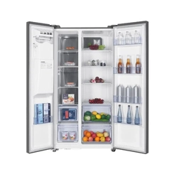 Geladeira 2 Portas Side by Side Inverter 516L TCL C516SBIMN1 Inox