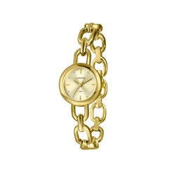 Relógio Feminino Lince Lrgm068l24-c1kx Dourado Moderno Pulseira Corrente