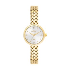 Relógio Feminino Condor Co2035nvp/5k Dourado com Visor Minimalista