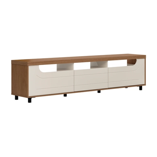Rack para TV até 75" Mercury Artely Cinamomo/Off White SE