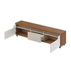 Rack para TV até 75" Mercury Artely Cinamomo/Off White SE