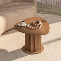 Mesa de Centro Prime Artely Cinamomo/Off White SE