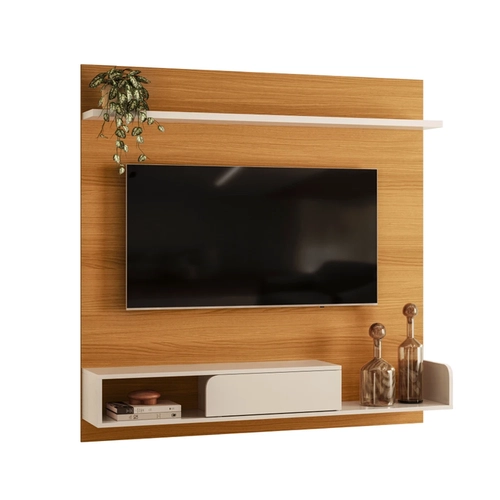 Painel Suspenso Evo HB Móveis 3220 Cinamomo/Off White