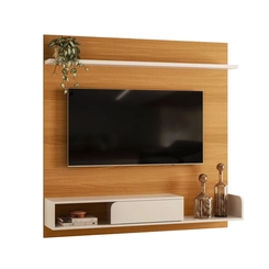 Painel Suspenso Evo HB Móveis 3220 Cinamomo/Off White