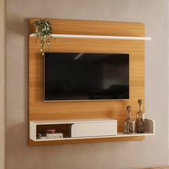 Painel Suspenso Evo HB Móveis 3220 Cinamomo/Off White