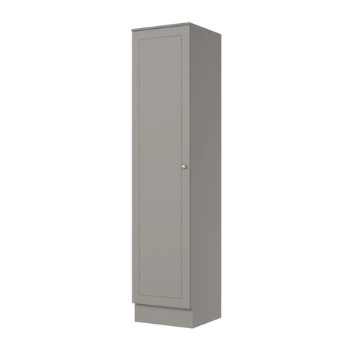 Paneleiro 50cm 1 Porta Henn Americana C372-131 Cinza SE
