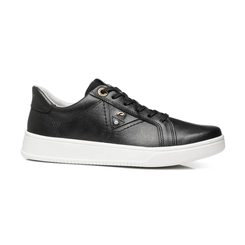 Tênis Feminino Pegada Versátil e Durável Preto
