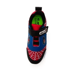 Tênis Infantil Menino Super-Herói Mini Pé Vermelho/Azul Royal