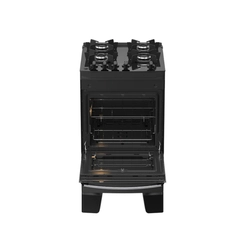 Fogão 4 Bocas Mesa de Vidro Atlas Agile Glass 300002045 Preto Bivolt
