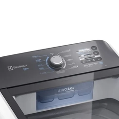 Máquina de Lavar 18kg Cesto Inox Electrolux LEE18 Branca
