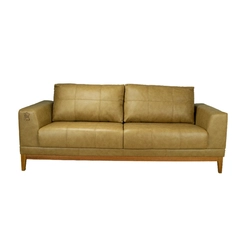 Sofá 3 Lugares 210cm Magazin Monte Carlo 669989 Marrom SE