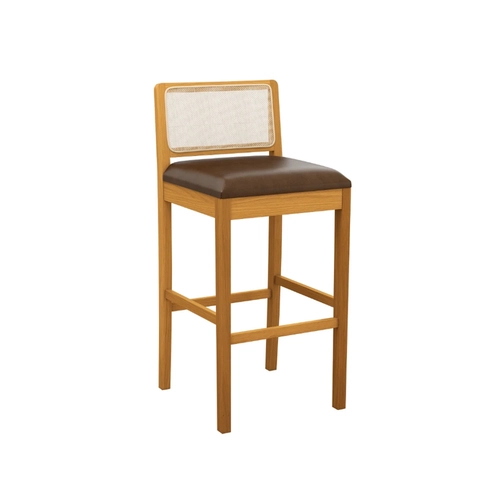 Banqueta Estofada Kappesberg Sara A075 Caramelo SE
