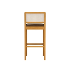 Banqueta Estofada Kappesberg Sara A075 Caramelo SE