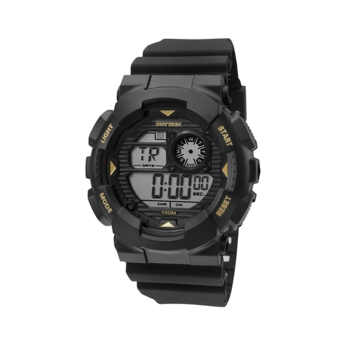Relógio Digital Masculino Robusto Estiloso Mormaii MO3415A/8P Preto