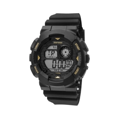 Relógio Digital Masculino Robusto Estiloso Mormaii MO3415A/8P Preto