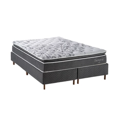 Colchão de Molas Casal Kappesberg Serene CMP145 138x188x32cm Preto/Cinza SE